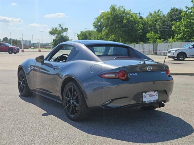 used 2022 Mazda MX-5 Miata RF car, priced at $22,200