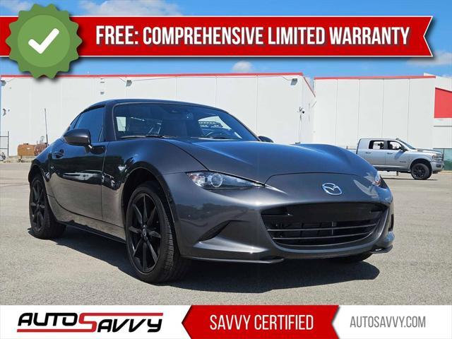 used 2022 Mazda MX-5 Miata RF car, priced at $22,200