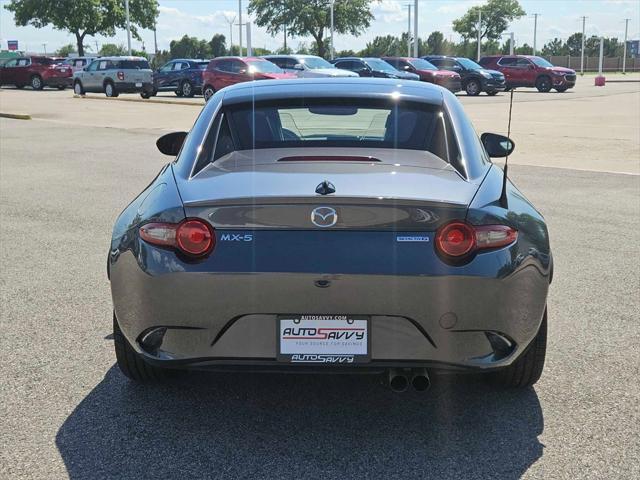 used 2022 Mazda MX-5 Miata RF car, priced at $22,200