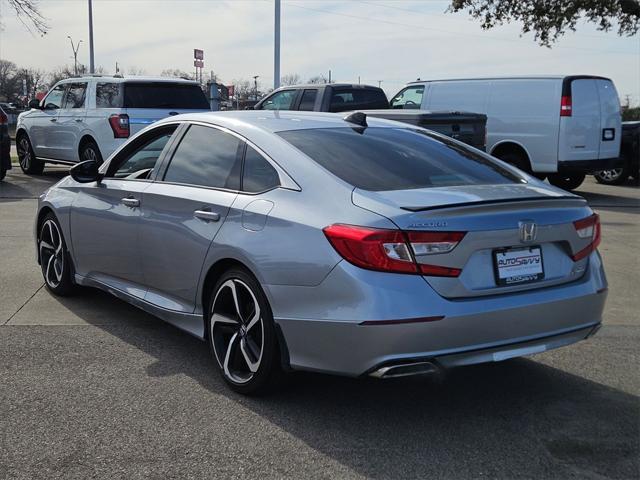 used 2022 Honda Accord car, priced at $21,400