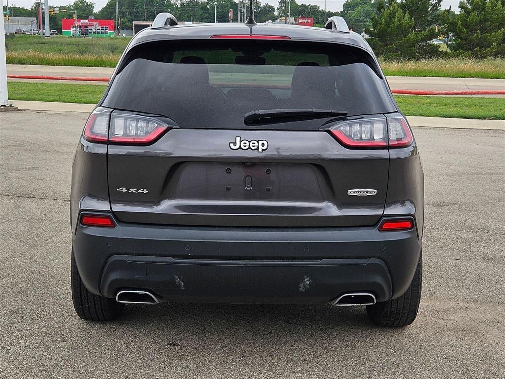 used 2021 Jeep Cherokee car, priced at $18,500
