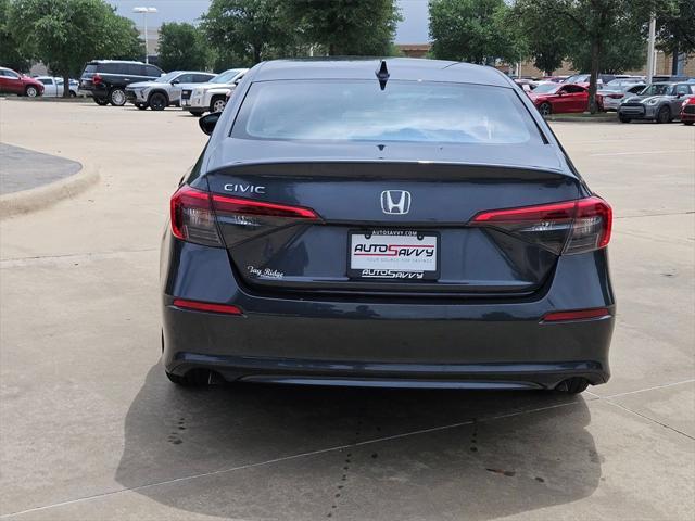 used 2023 Honda Civic car, priced at $21,600