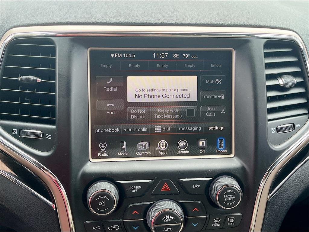 used 2016 Jeep Grand Cherokee car, priced at $9,000