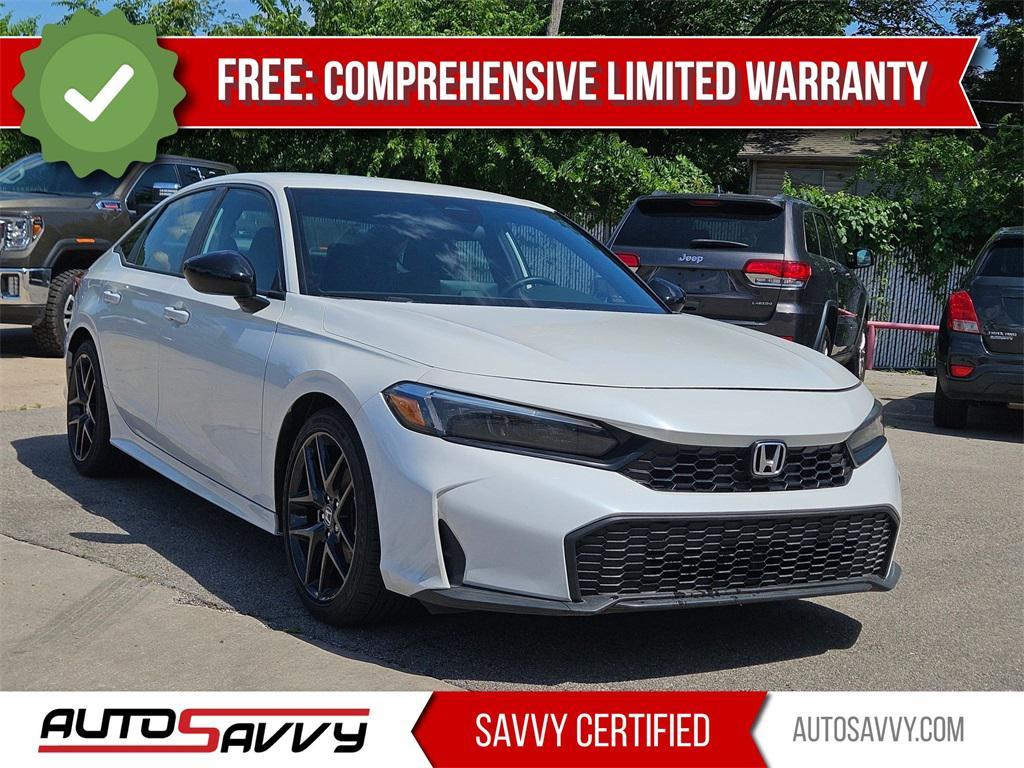 used 2025 Honda Civic car, priced at $22,500