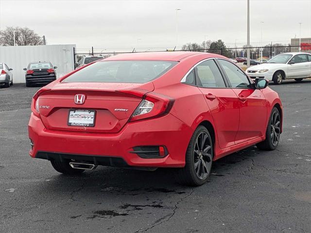 used 2021 Honda Civic car, priced at $19,300