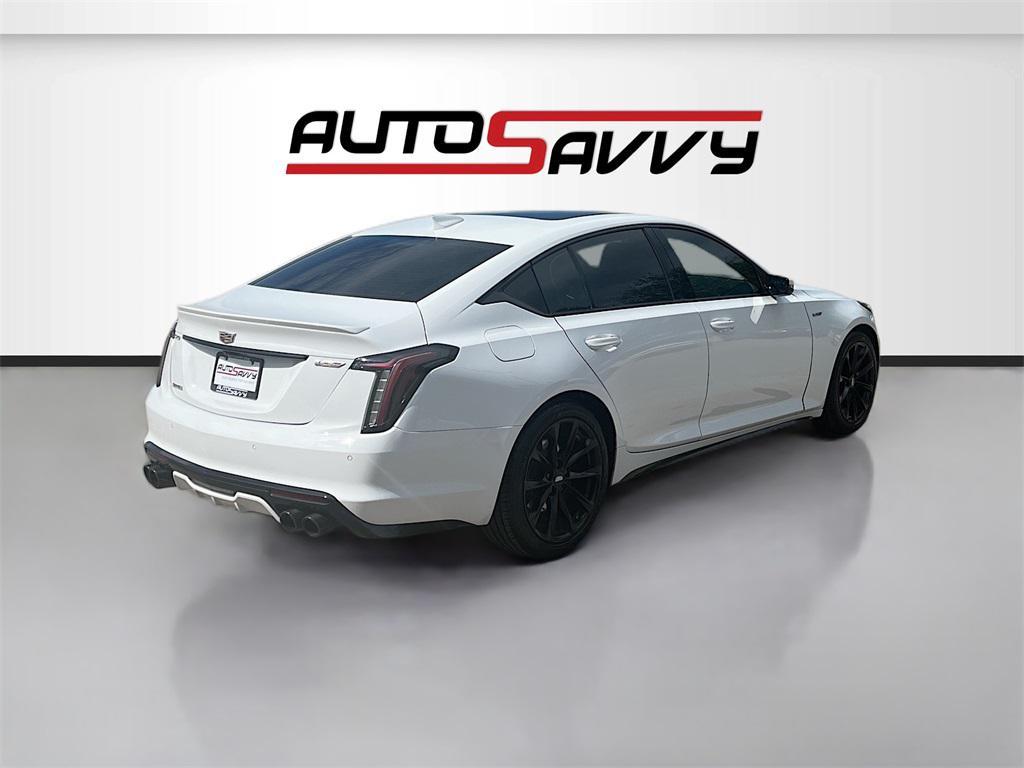 used 2022 Cadillac CT5-V car, priced at $32,800