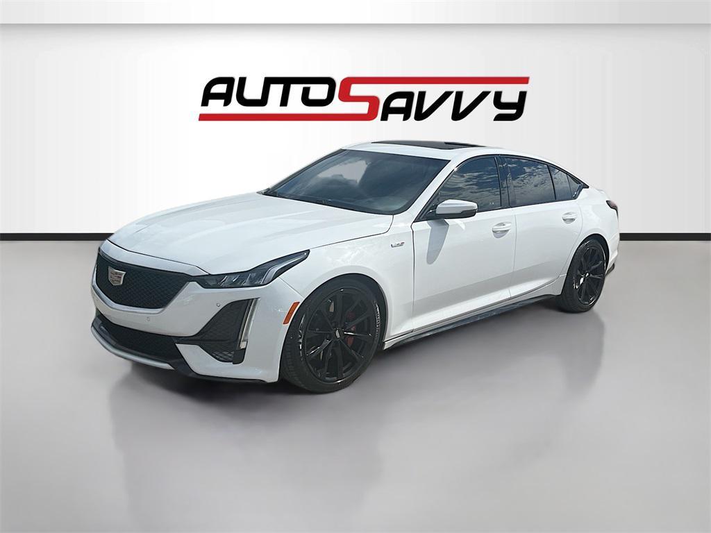 used 2022 Cadillac CT5-V car, priced at $32,800
