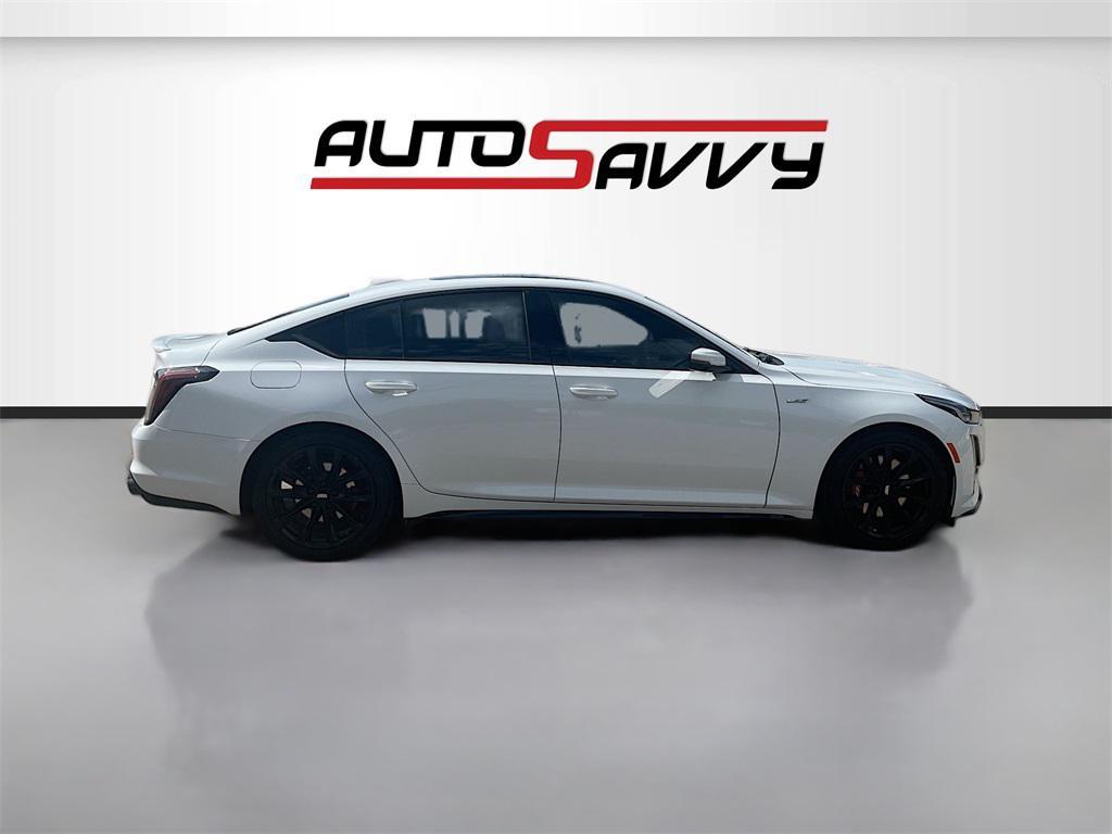 used 2022 Cadillac CT5-V car, priced at $32,800