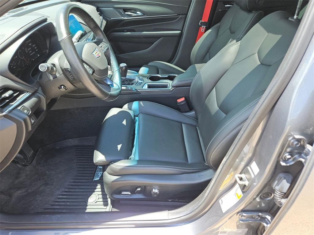 used 2022 Cadillac CT4-V car, priced at $47,000