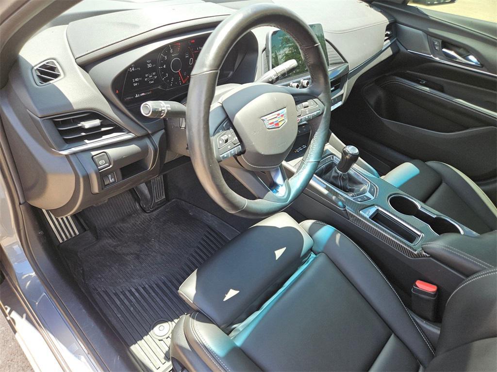 used 2022 Cadillac CT4-V car, priced at $47,000