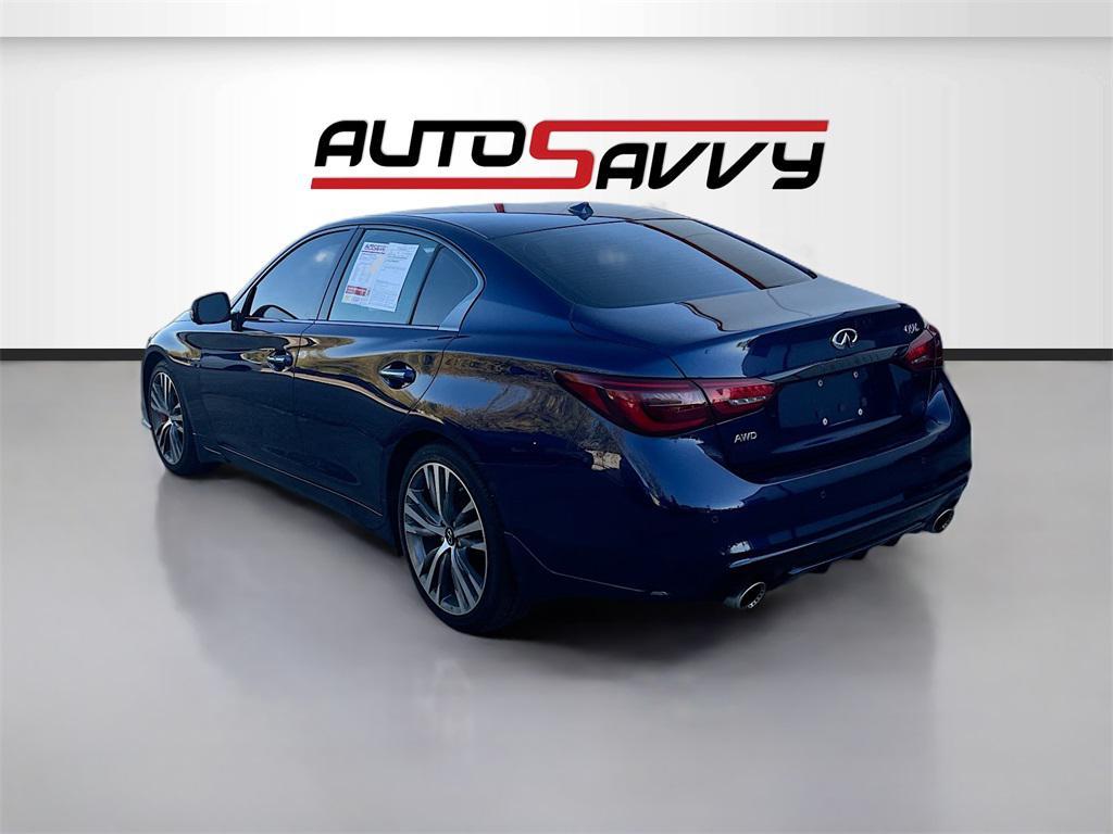 used 2022 INFINITI Q50 car, priced at $32,900