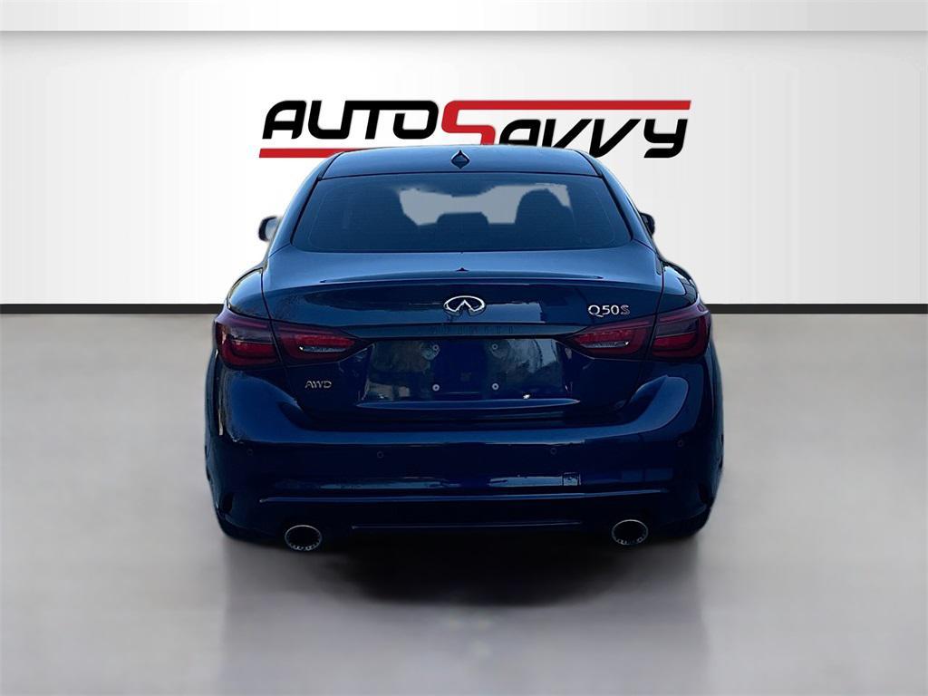 used 2022 INFINITI Q50 car, priced at $32,900
