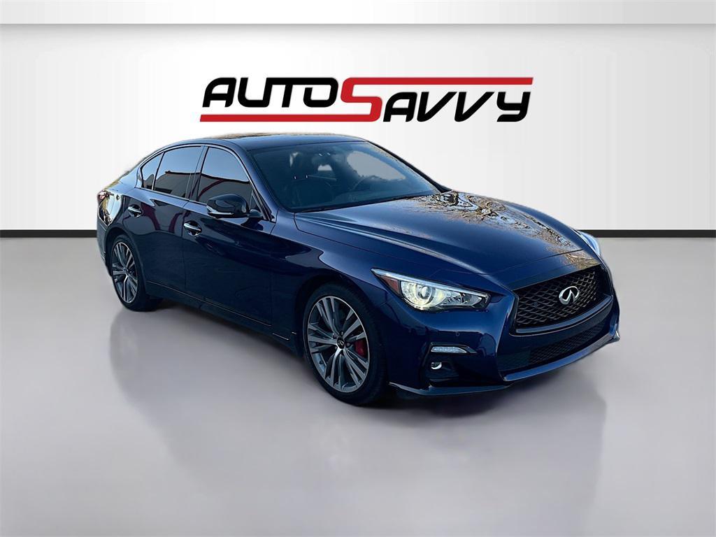 used 2022 INFINITI Q50 car, priced at $32,900