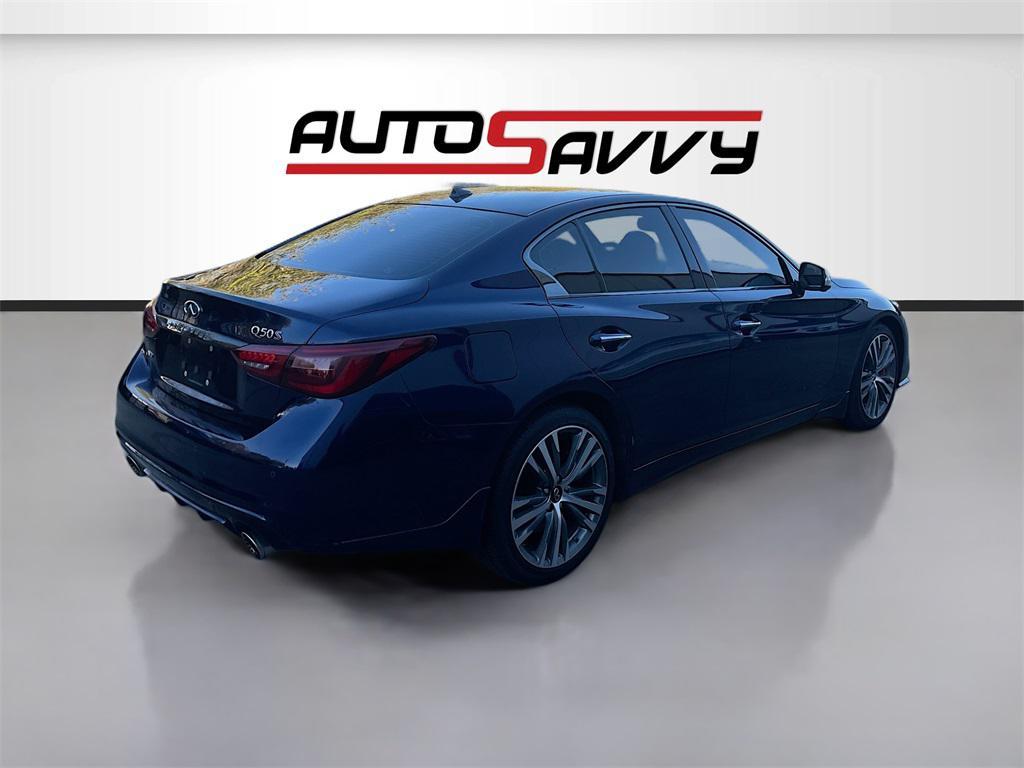 used 2022 INFINITI Q50 car, priced at $32,900