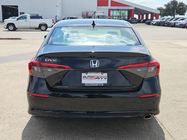 used 2024 Honda Civic car, priced at $21,600