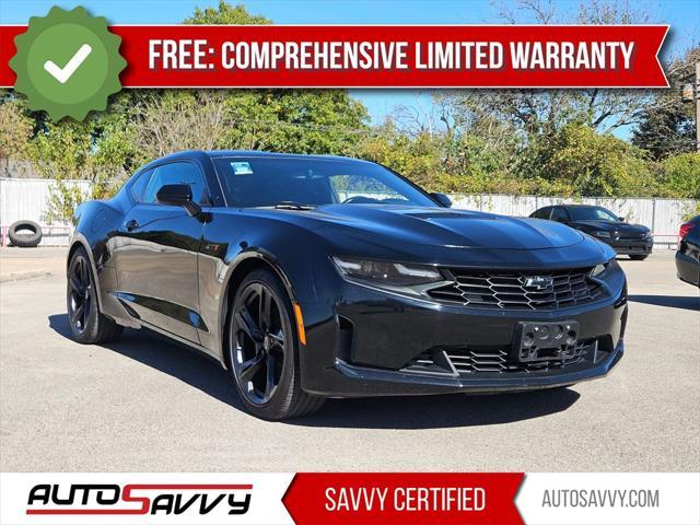 used 2021 Chevrolet Camaro car, priced at $28,200