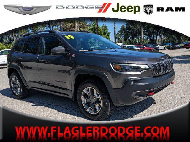 used 2019 Jeep Cherokee car, priced at $21,755