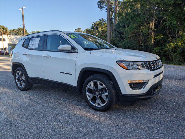 used 2021 Jeep Compass car, priced at $16,997