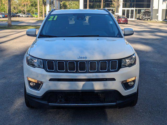 used 2021 Jeep Compass car, priced at $17,711