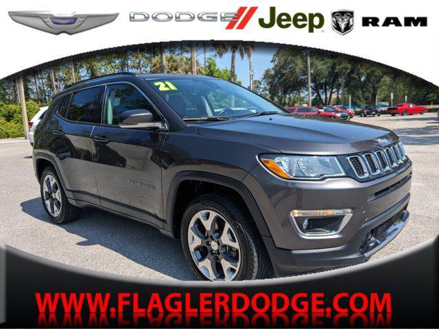 used 2021 Jeep Compass car, priced at $19,999