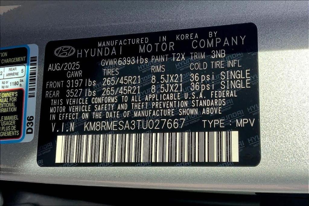 new 2026 Hyundai Palisade Hybrid car, priced at $58,084