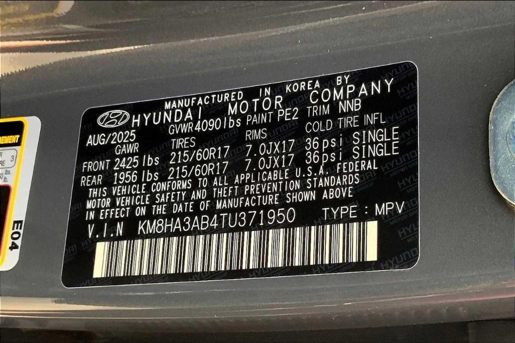 new 2026 Hyundai Kona car, priced at $22,562