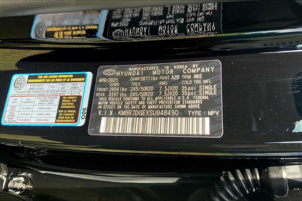 new 2025 Hyundai Palisade car, priced at $49,856