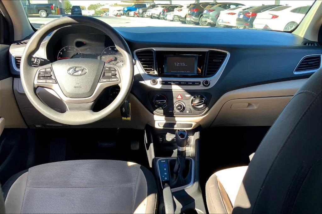 used 2021 Hyundai Accent car, priced at $15,433