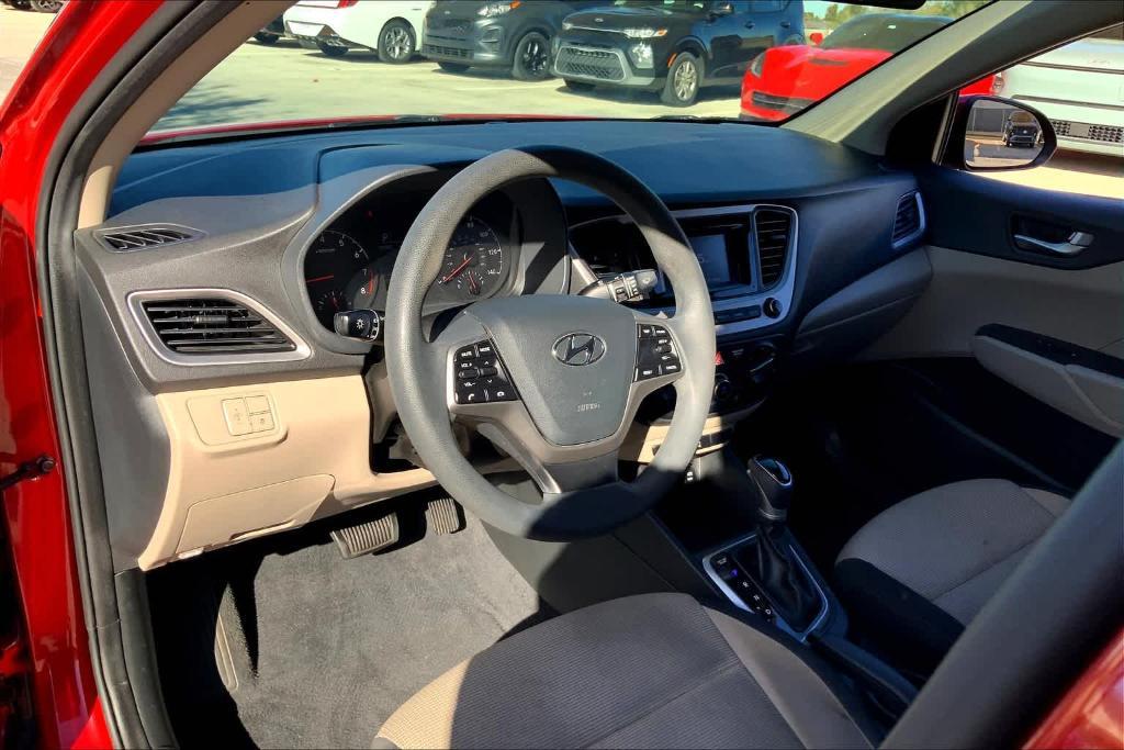 used 2021 Hyundai Accent car, priced at $15,433