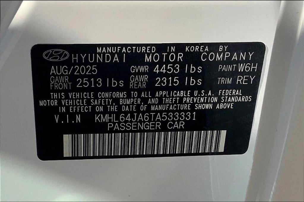 new 2026 Hyundai Sonata car, priced at $26,648