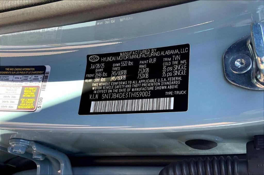 new 2026 Hyundai SANTA CRUZ car, priced at $30,202