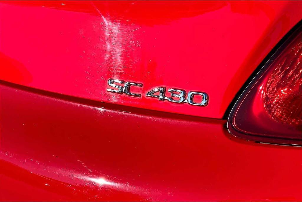 used 2002 Lexus SC 430 car, priced at $9,137