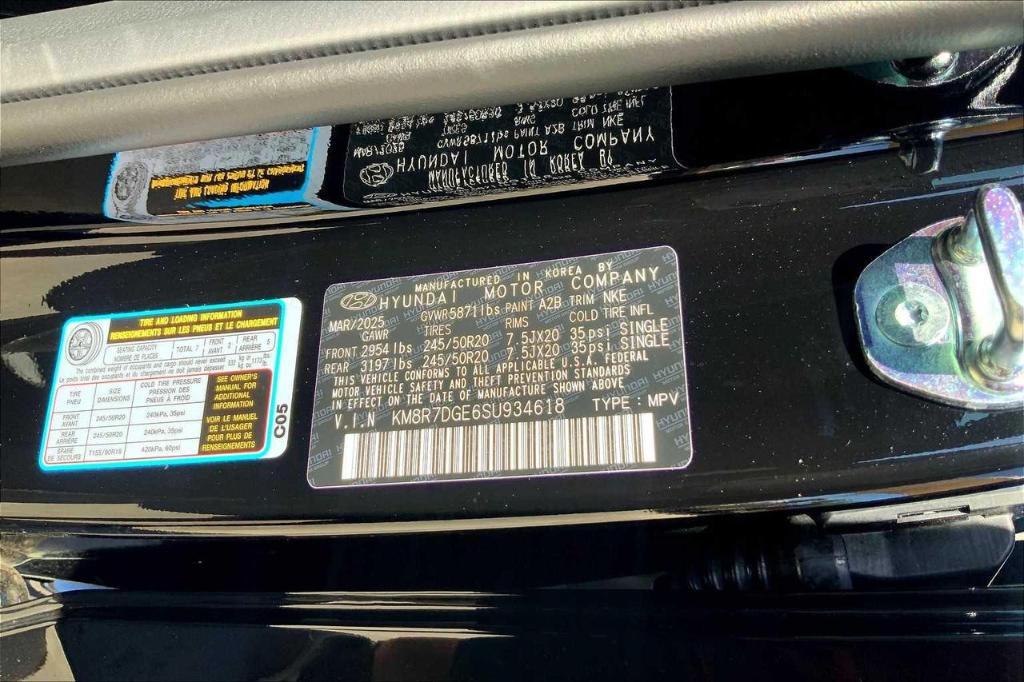 new 2025 Hyundai Palisade car, priced at $49,817