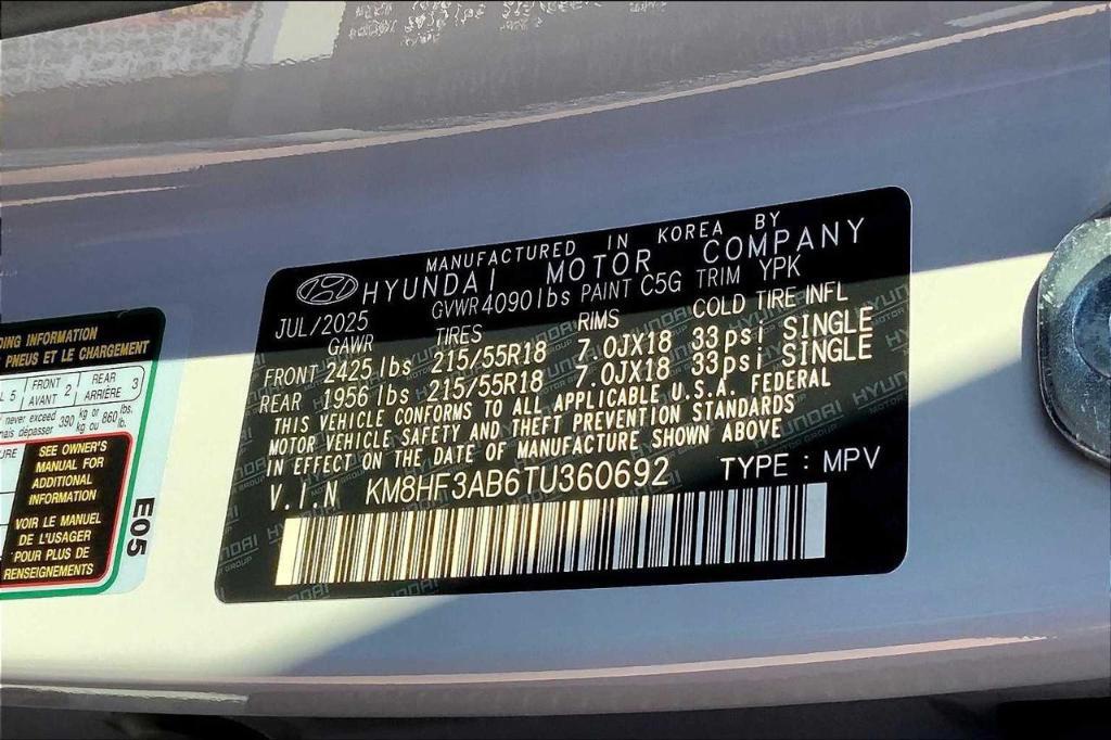 new 2026 Hyundai Kona car, priced at $24,083