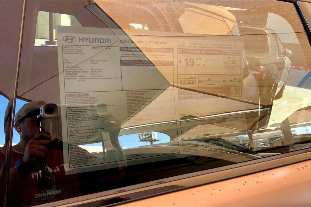 new 2026 Hyundai Palisade car, priced at $46,196