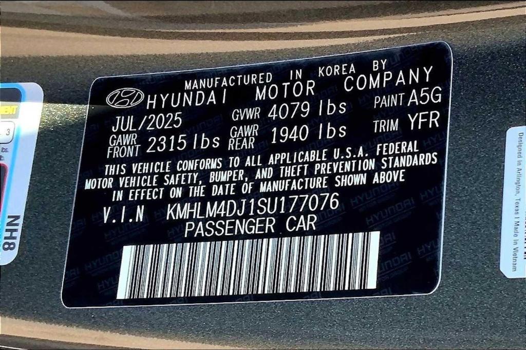 new 2025 Hyundai ELANTRA HEV car, priced at $23,472