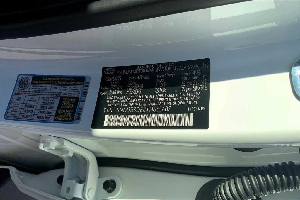 new 2026 Hyundai Tucson car, priced at $28,421