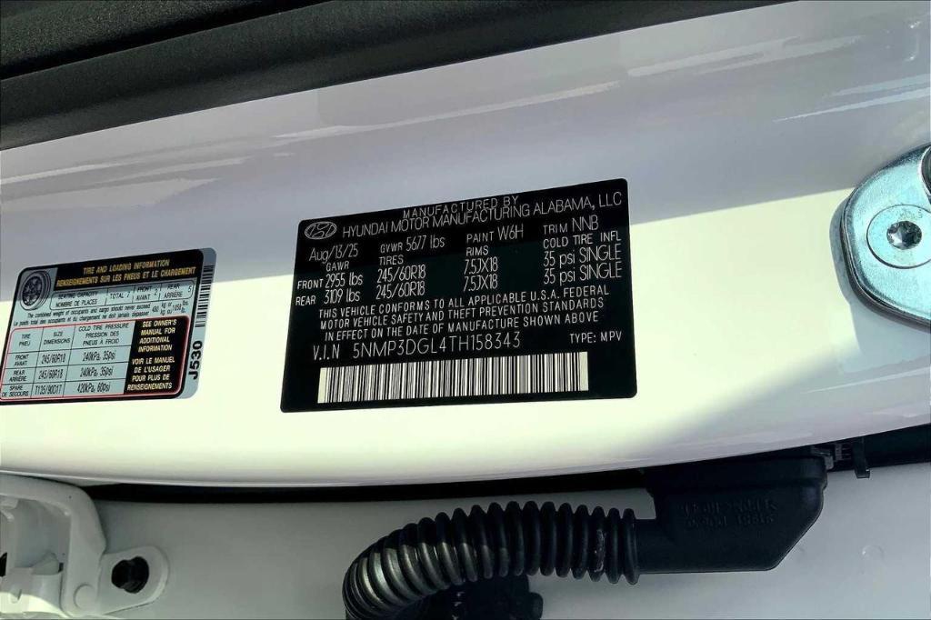 new 2026 Hyundai Santa Fe car, priced at $39,525