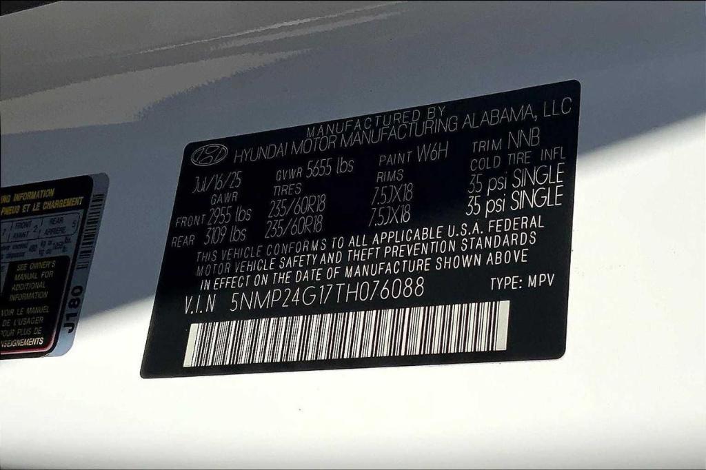 new 2026 Hyundai SANTA FE HEV car, priced at $36,899