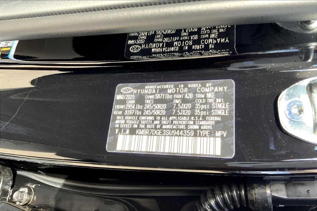 new 2025 Hyundai Palisade car, priced at $49,878