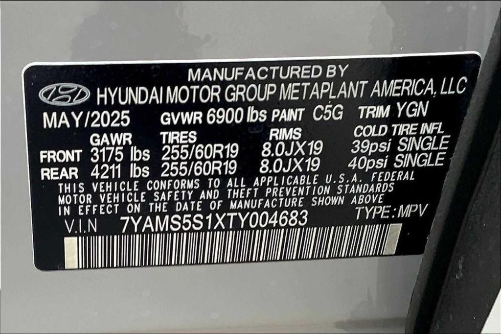 new 2026 Hyundai IONIQ 9 car, priced at $52,360