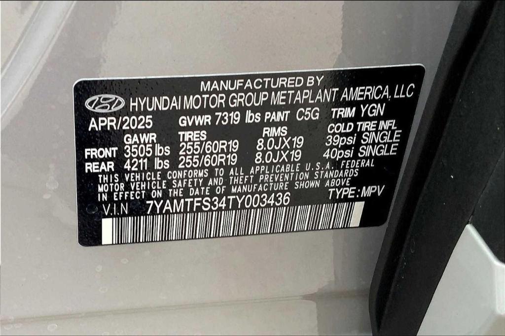 new 2026 Hyundai IONIQ 9 car, priced at $55,548