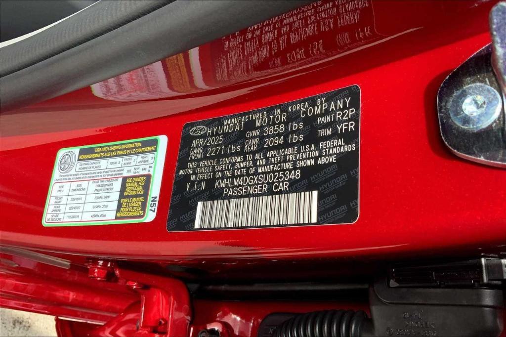 new 2025 Hyundai Elantra car, priced at $20,208