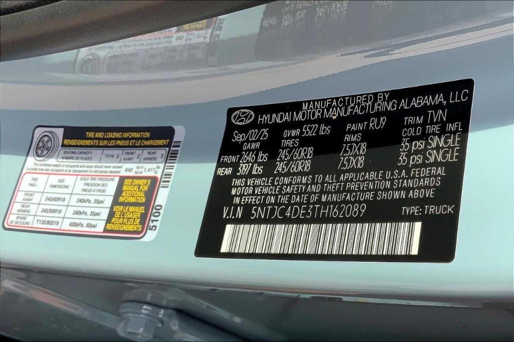 new 2026 Hyundai SANTA CRUZ car, priced at $32,894