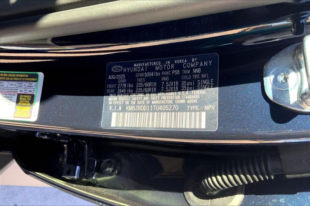 new 2026 Hyundai TUCSON Hybrid car, priced at $32,558