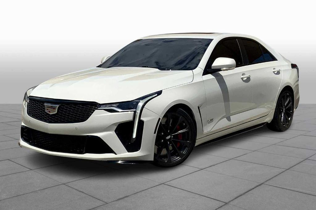 used 2022 Cadillac CT4-V car, priced at $52,433