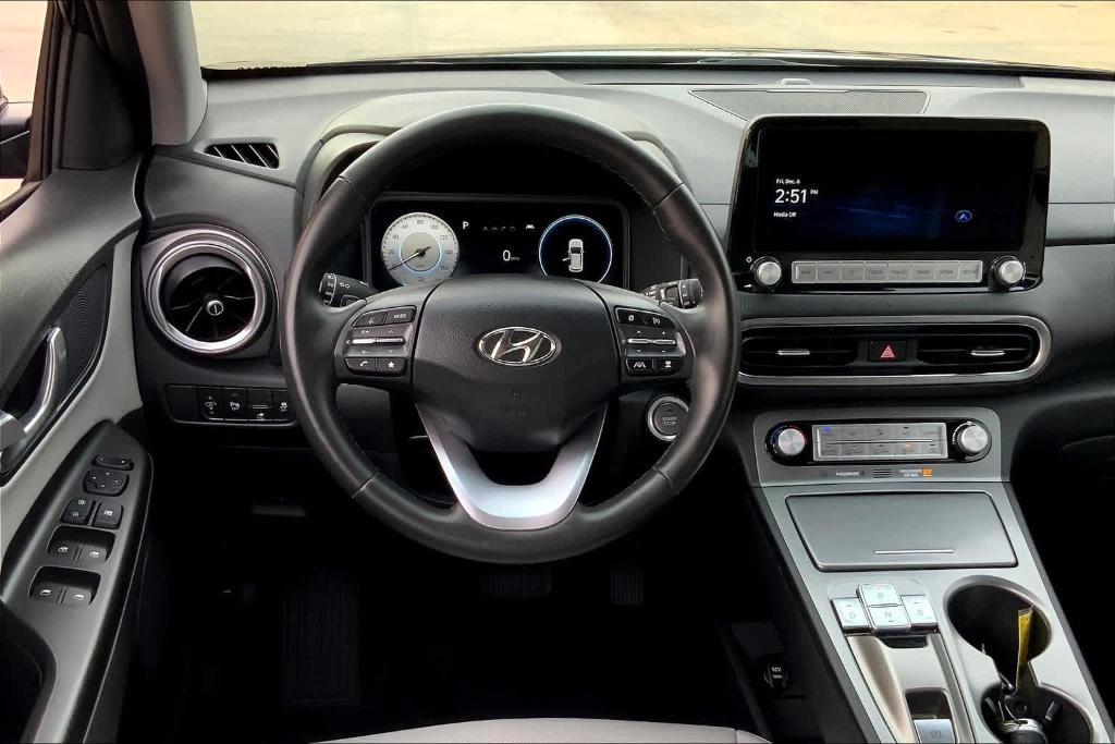 used 2023 Hyundai Kona EV car, priced at $25,599