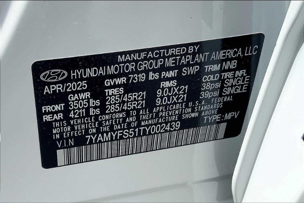 new 2026 Hyundai IONIQ 9 car, priced at $66,045