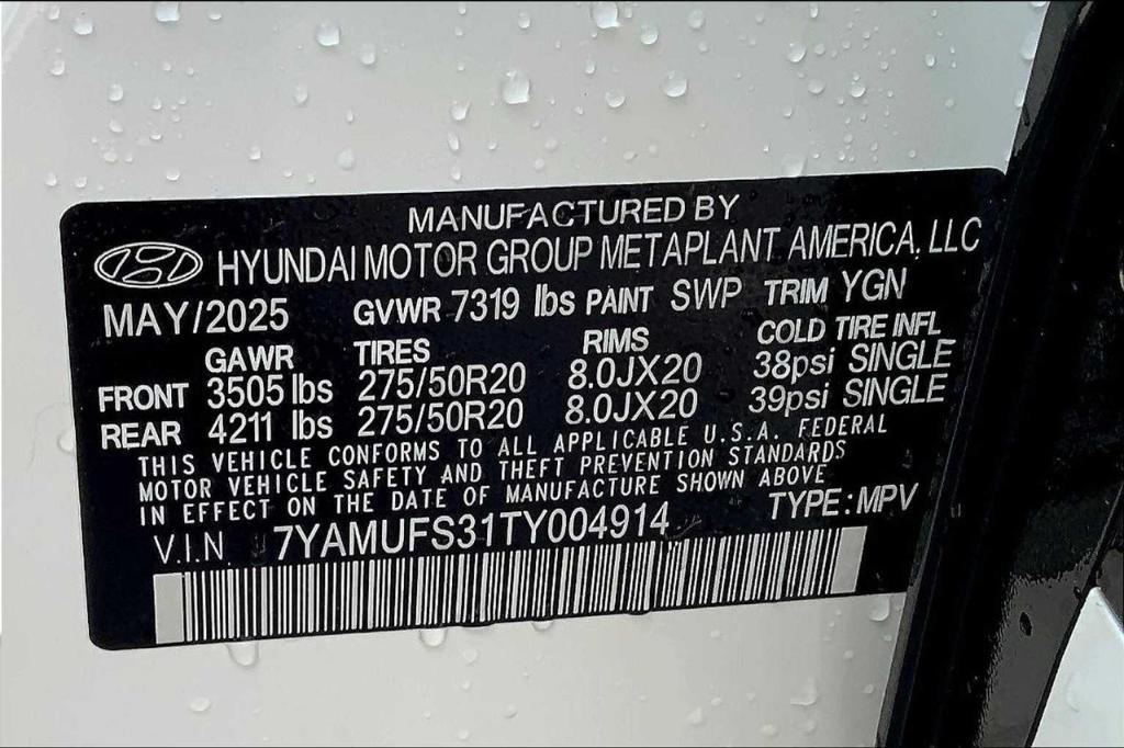 new 2026 Hyundai IONIQ 9 car, priced at $57,205