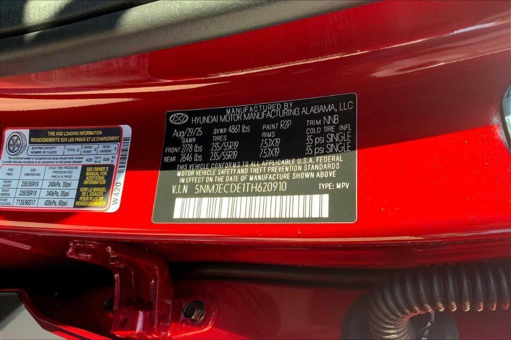 new 2026 Hyundai Tucson car, priced at $36,754